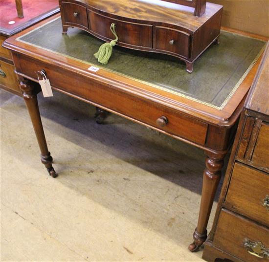Victorian mahogany writing table